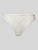 LASCANA String mit Spitzenbesatz Modell 'Alicia' Offwhite