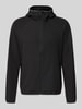 BOSS Green regular fit functioneel jack van waterdicht materiaal model 'L_COMMUTER' Zwart