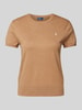 Polo Ralph Lauren Strickshirt mit Logo-Stitching Camel