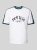 REVIEW T-shirt met ronde hals Wit