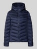 Jake*s Casual Regular fit buffer jacket met ritszakken Donkerblauw
