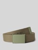 Jack & Jones Gürtel mit Klappverschluss Modell 'HIMEJI' Oliv