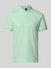 G-Star Raw Slim fit poloshirt met labelstitching, model 'Dunda' Turquoise