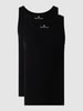 Tom Tailor Tanktop aus Baumwolle im 2er-Pack Black