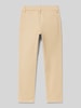 s.Oliver RED LABEL Slim Fit Chino mit schmalem Bein Modell 'BRAD' Camel