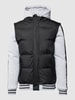 Blend Jacke in Two-Tone-Machart Black