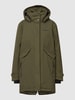 Didriksons Steppjacke mit abnehmbarer Kapuze Khaki