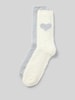 Tamaris Socken mit Herzdetail im 2er-Pack Mittelgrau
