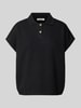 Marc O'Polo Denim T-Shirt mit Umlegekragen Black