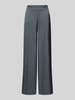 V by Vera Mont Wide Leg Stoffhose mit elastischem Bund Anthrazit