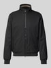 Geox Jacke mit Stehkragen Black