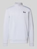 Under Armour Sweatshirt met labeldetail Lichtgrijs