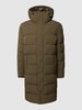 JOOP! Collection Pikowana kurtka o jednolitym kolorze model ‘Winston’ Oliwkowy