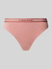 Calvin Klein Underwear String met label in band Mauve