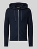 Marc O'Polo Regular Fit Strickjacke aus Bio-Baumwolle Marine