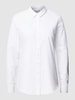 Fransa Overhemdblouse met stretch Wit