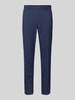 MCNEAL Slim Fit Anzughose mit Bügelfalten Marine