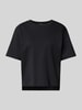 Weekend Max Mara T-Shirt mit verlängertem Rückenteil Modell 'MULTID' Black