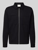 SELECTED HOMME Regular Fit Sweatjacke aus Baumwoll-Mix Modell 'JACKIE' Black
