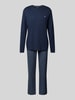 Emporio Armani Pyjama met labeldetail Marineblauw