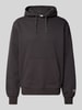 CHAMPION Hoodie mit Label-Stitching Anthrazit