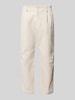 Casual Friday Corduroy broek met achterzakken, model 'MARC' Offwhite