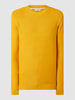 SELECTED HOMME Pullover aus Bio-Baumwolle Modell 'Conrad' Gelb