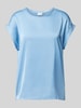 Vila Regular Fit Blusenshirt mit Kappärmeln Modell 'ELLETTE' Hellblau