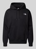 The North Face Hoodie met labelstitching Zwart