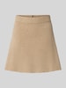 Vero Moda Ausgestellter Mini-Rock aus Viskose-Mix Modell 'SABA' Sand