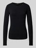 Weekend Max Mara Longsleeve mit Rundhalsausschnitt Modell 'MULTIE' Black