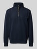 PME Legend Sweatshirt mit Stehkragen Marine