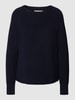 Marc O'Polo Strickpullover mit Strukturmuster Marine