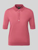 BOSS Regular Fit Poloshirt aus reiner Schurwolle Modell 'Fidenka' Altrosa