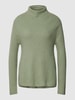 s.Oliver RED LABEL Gebreide pullover met turtleneck Lichtgroen gemêleerd