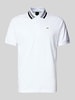 BOSS Green Regular Fit Poloshirt mit Label-Badge Modell 'Paddy' Weiss