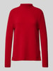 Brax Gebreide pullover met labeldetail, model 'LEE' Rood