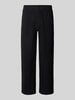 REVIEW Straight Fit Stoffhose aus Baumwoll-Mix Black
