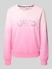 LIU JO SPORT Sweatshirt mit Strasssteinbesatz Rosa