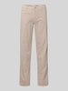 Brax Modern Fit Chino aus Baumwoll-Mix Modell 'Fabio' Kitt