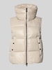 SAVE THE DUCK Bodywarmer met opstaande kraag, model 'AMA' Beige