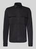MCNEAL Hemdjacke mit Druckknopfleiste Black