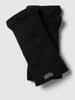 EEM Handschuhe mit Label-Detail Black