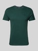 Superdry T-Shirt mit Label-Stitching Oliv