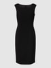 comma Knielanges Kleid mit Square-Neck-Ausschnitt Modell 'neuer GJ' Black