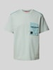 HUGO T-Shirt mit Label-Patch Modell 'Dabieno' Mint