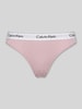 Calvin Klein Underwear String van katoenmix Roze