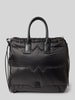 BOGNER Tote bag met labeldetail, model 'Malina' Zwart