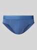 HOM Slip mit elastischem Logo-Bund Jeansblau