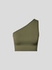 Rick Owens Bustier mit One-Shoulder-Träger Khaki